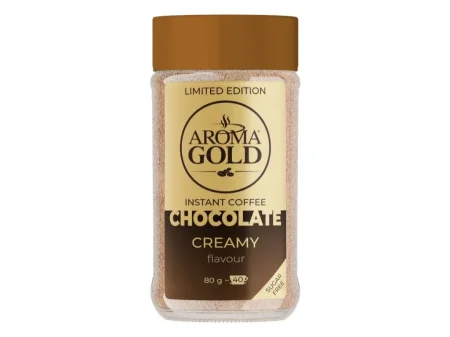نسكافيه اروما جولد بطعم الشوكولاتة 0% سكر 80 غم