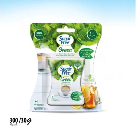 محلى (Sugar Free) بديل السكر منخفض السعرات الحرارية 30غم 300 كبسولة