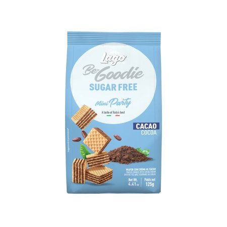 قطع بسكوت ويفر بدون سكر بنكهة الكاكاو