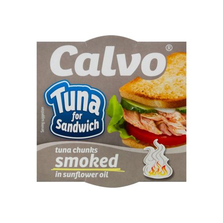 قطع تونة مدخنة 142غم