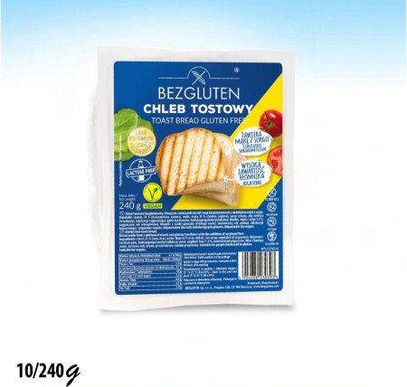 خبز التوست النباتي الخالي من الجلوتين 240 غم