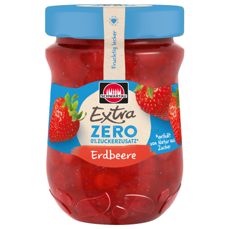 مربى فراولة طبيعية بدون سكر 280غم Schwartau