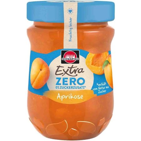 مربى مشمش طبيعي بدون سكر 280غم Schwartau