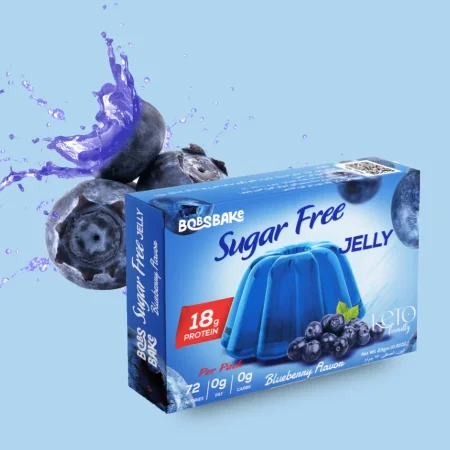 جلي بدون سكر 18غم بروتين نكهة التوت