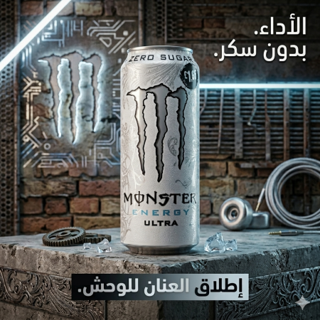 مونستر إنرجي ألترا 500 مل - صفر سكر Monster