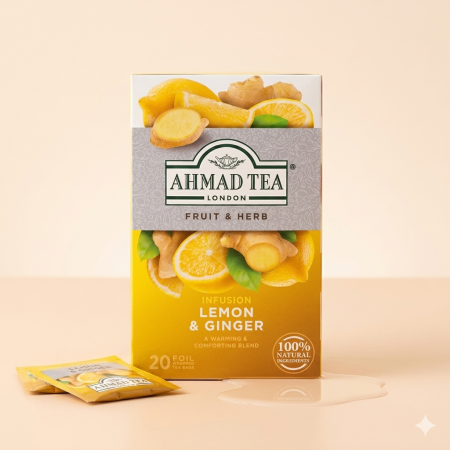 شاي أعشاب طبيعية حامض ممزوج Ahmad Tea