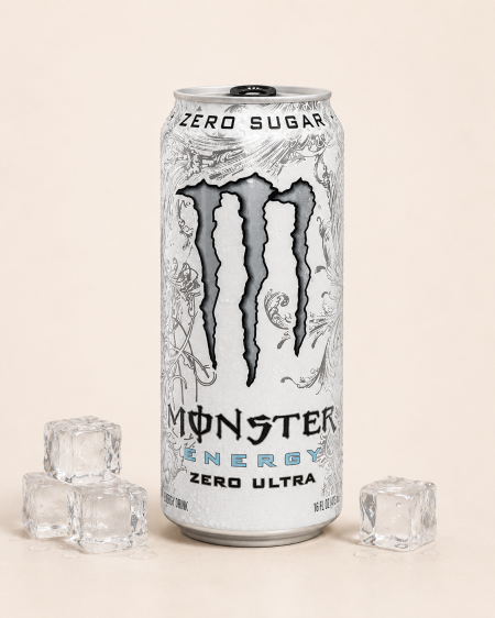 مشروب طاقة زيرو ألترا خالٍ من السكر من Monster Energy – 500مل