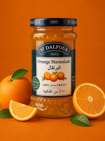 مربى البرتقال بدون سكر مضاف من سان دالفور (St. Dalfour) – 170غم
