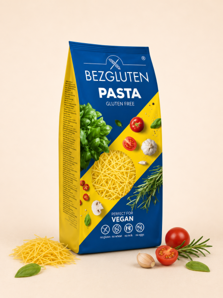 معكرونة شعيرية خالية من الجلوتين من Bezgluten 250g
