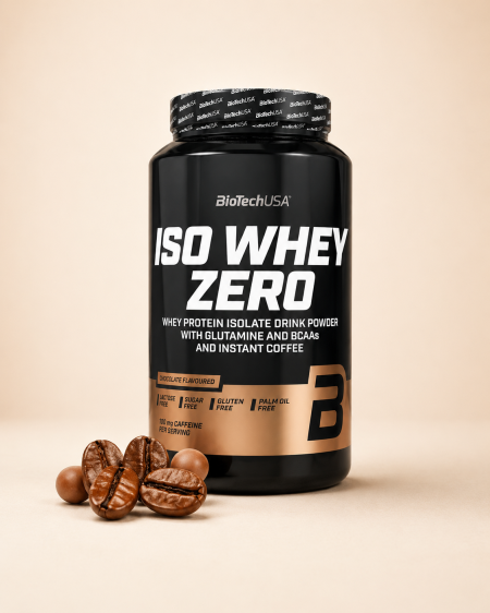 بروتين مصل اللبن المعزول Iso Whey Zero بنكهة اللاتيه من BioTechUSA