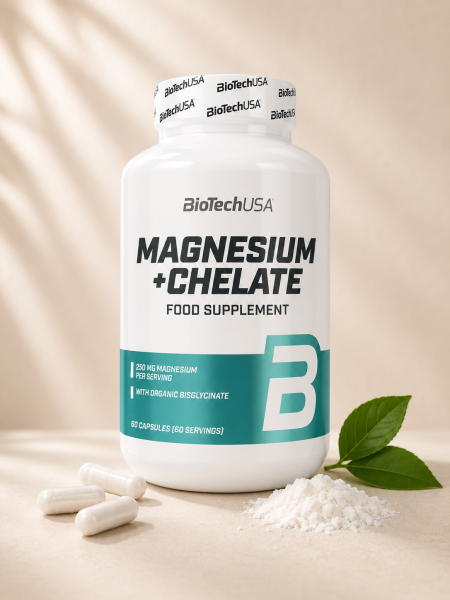 مغنيسيوم Chelate من BioTechUSA – 60 كبسولة