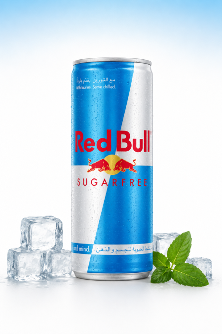 مشروب طاقة خالي من السكر من Red Bull – 250 مل