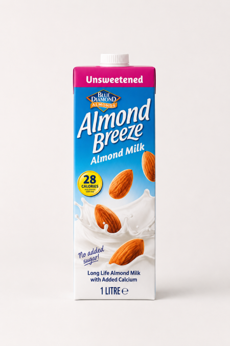 حليب لوز غير محلى من Almond Breeze – 1 لتر
