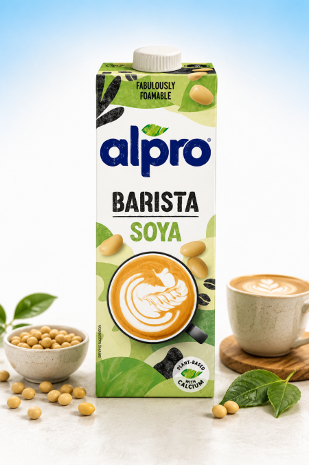 حليب صويا باريستا نباتي من Alpro – 1 لتر