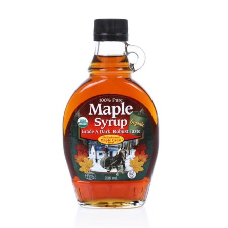Maple Maple Syrup Grade A Dark شراب القيقب العضوي 236ml