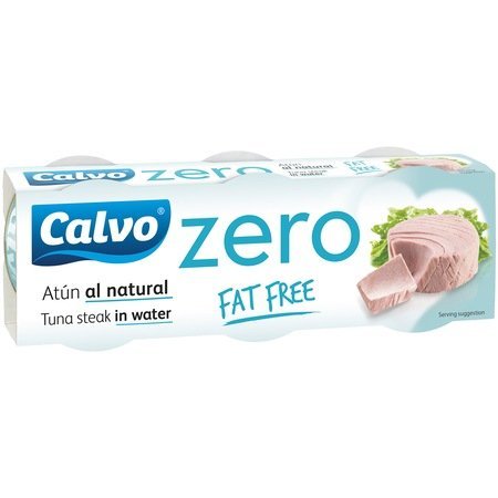 تونا Calvo بالماء (3علب) بدون دهون