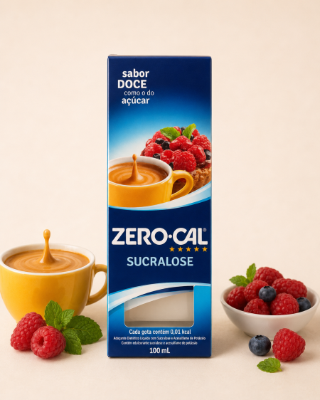 محلي مائدة سائل للإستخدام الغذائي سكرالوز Zero.Cal 100ml