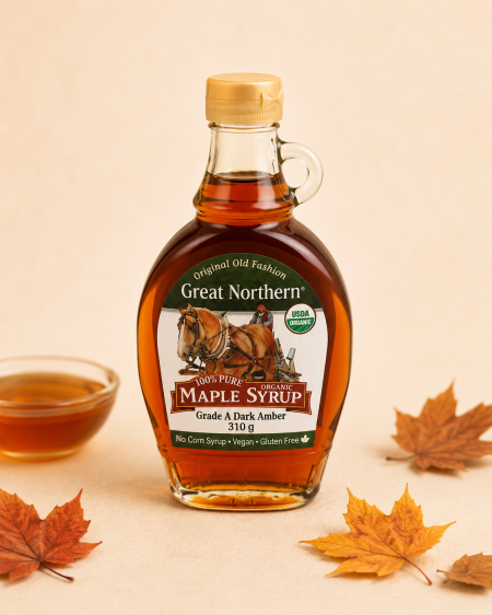 شراب القيقب العضوي Great Northern Maple Syrup Organic 313g
