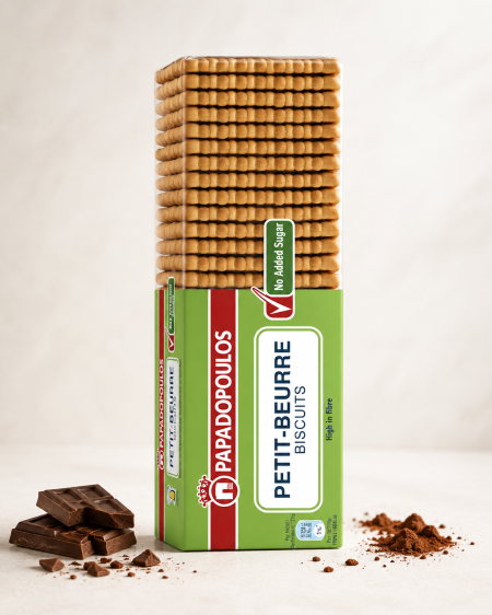 بسكوت شاي بدون سكر Petit-Beurre Biscuits 225g