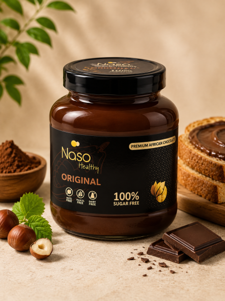 كريمة شوكولاتة  بدون سكر من Naso Healthy – Original