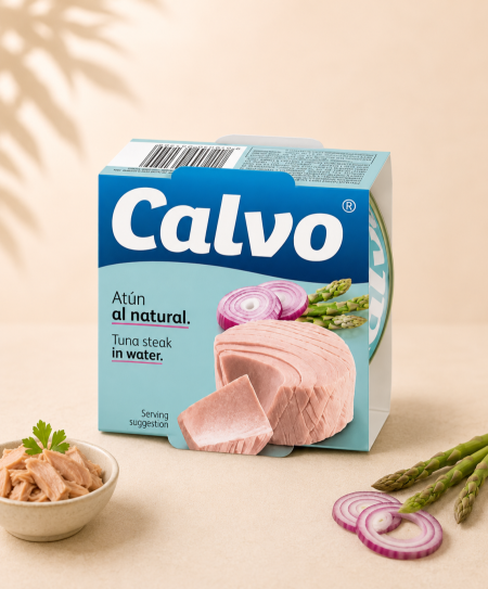 تونا بالماء 160غم Calvo