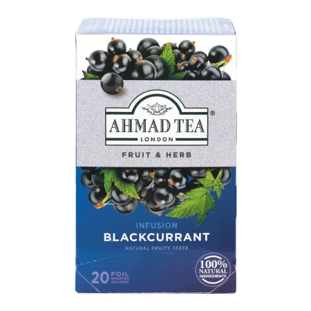 شاي أعشاب طبيعية بنكهة الكشمش الاسود Ahmad Tea