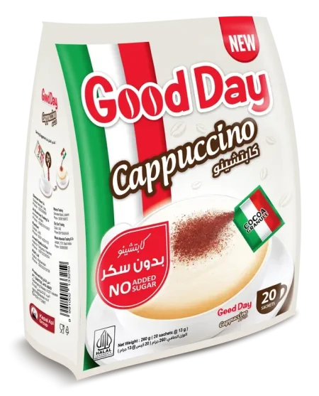 كابتشينو Good Day بدون سكر 20 مغلف