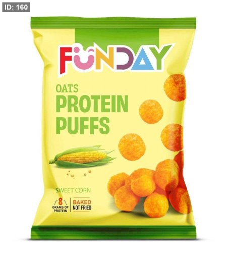 كرات بمبم بالبروتين Funday من الشوفان بنكهة الذرة