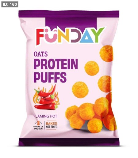 كرات بمبم بالبروتين Funday من الشوفان بالنكهة الحارة