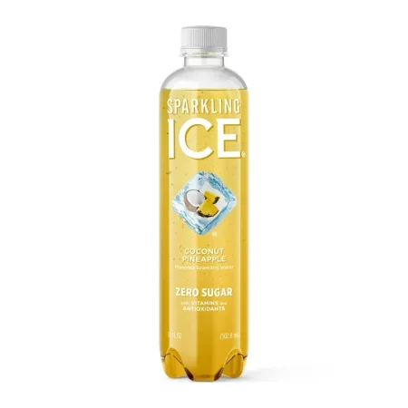 مياه غازية بنكهة الاناناس وجوز هند Sparkling ICE 500mL