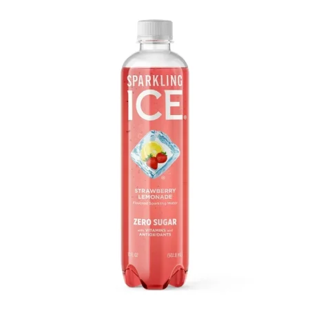 مياه غازية بنكهة الفراولة والليمون Sparkling ICE 500mL