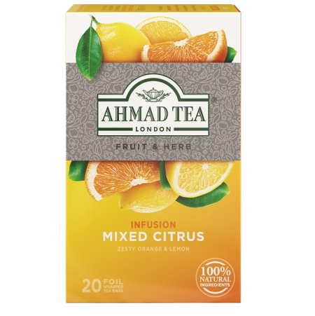 شاي أعشاب طبيعية حامض ممزوج Ahmad Tea