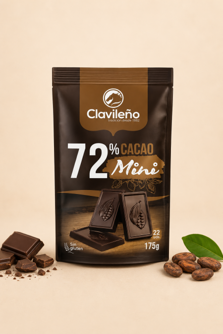 شوكولاتة دارك ميني مغلفة Dark Chocolate 72% Cocoa