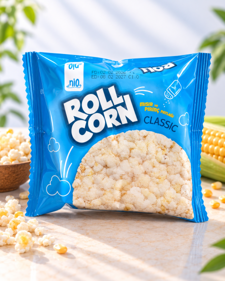 كعك الذرة الكلاسيكي 35 غرام من Roll Corn