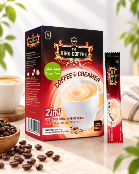 اسبريسو بالحليب 2in1 بدون سكر 15 أصبع