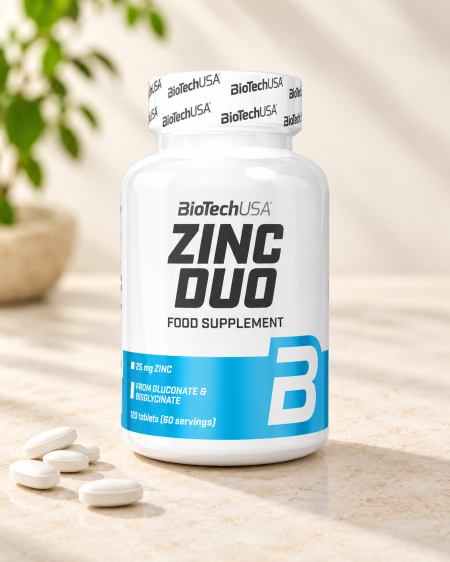 مكمل الزنك 60 قرص Zinc Duo من BioTechUSA