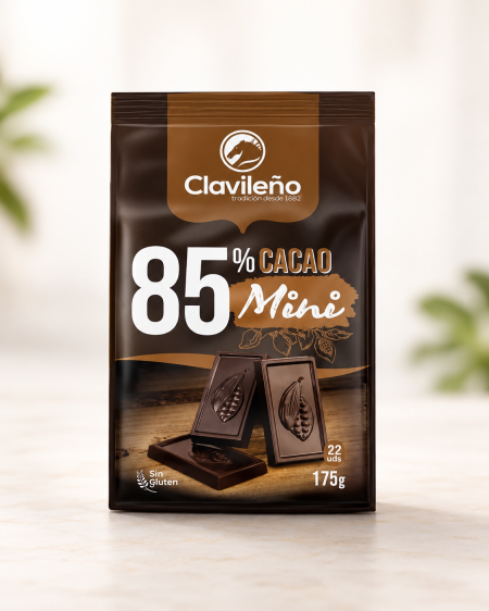 شوكولاتة دارك ميني مغلفة Dark Chocolate 85% Cocoa