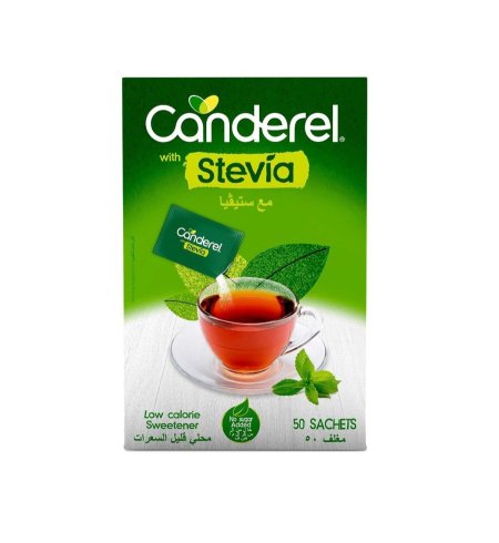 أكياس ستيفيا للتحلية 50 مغلف من Canderel