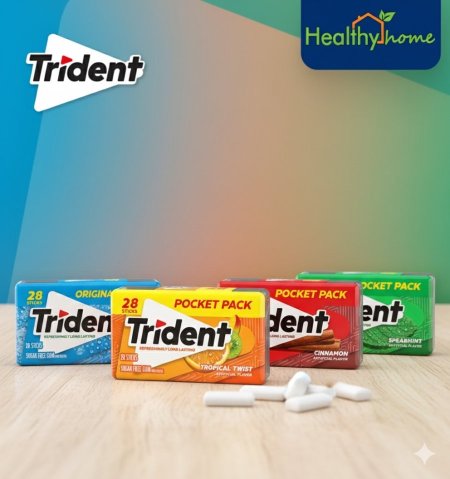 علكة ترايدنت بدون سكر ٢٨ قطعة