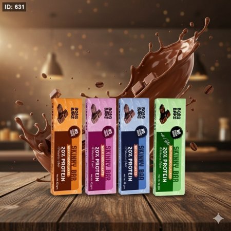 شوكولاتة بار 20% بروتين 42غم Skinny Bar