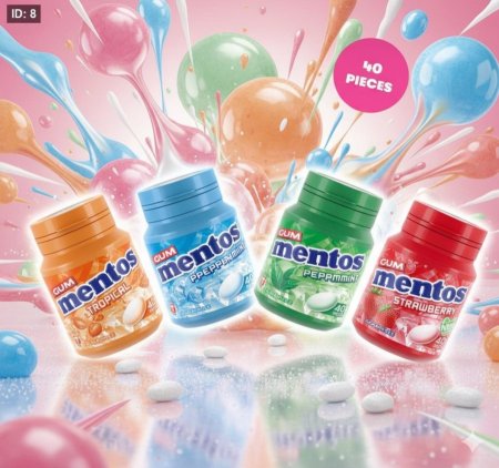 منتوس بدون سكر ٤٠ حبة