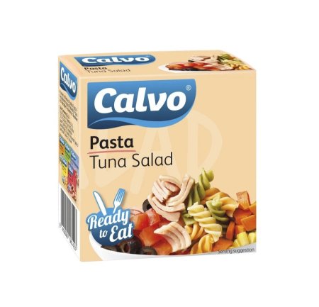 تونة بسلطة المعكرونة والخضار Calvo