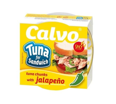 تونا Calvo مع الهالبينو للساندويتش