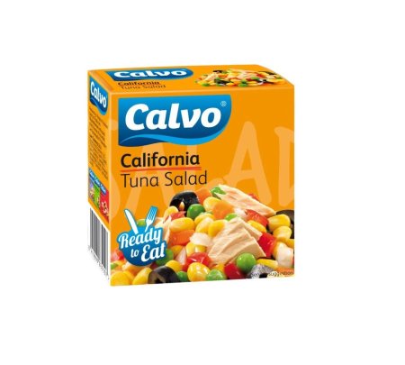 تونا Calvo مع مزيج من الخضار