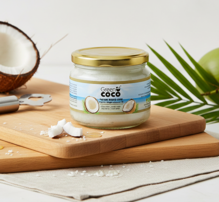 زيت جوز هند عضوي 300مل Green COCO